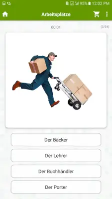 German Flash Cards with 408 Ca android App screenshot 4