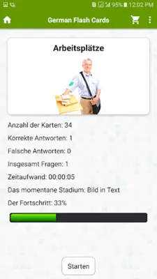 German Flash Cards with 408 Ca android App screenshot 5